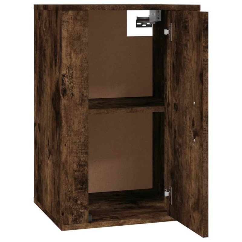 vidaXL Nástenné TV skrinky 2 ks dymový dub 40x34,5x60 cm