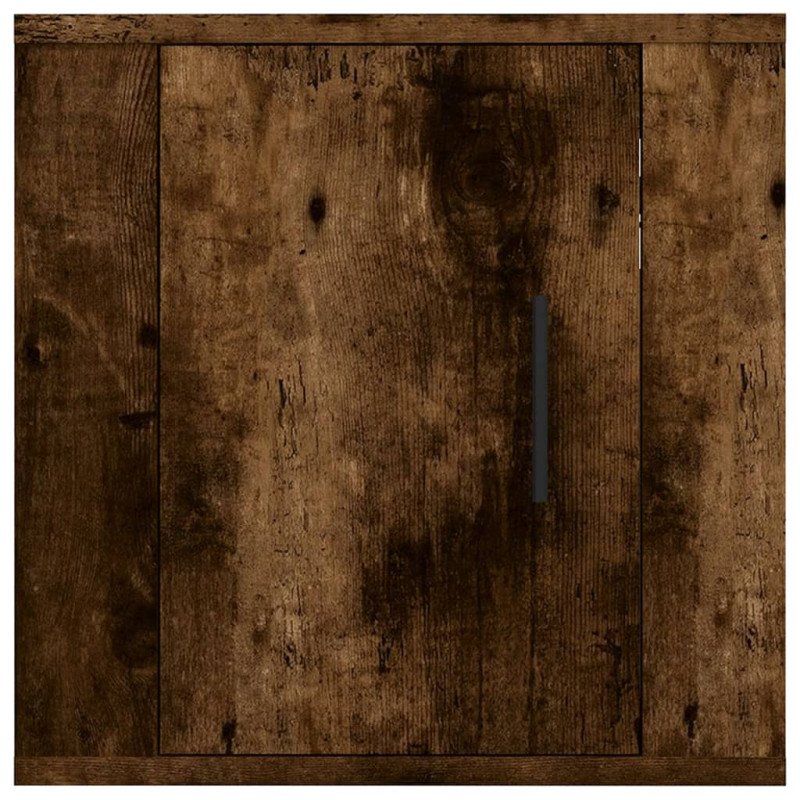 vidaXL Nástenná TV skrinka dymový dub 40x34,5x40 cm