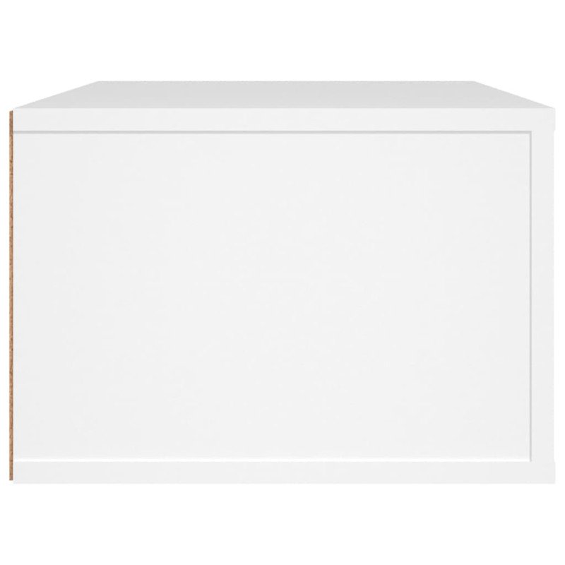 vidaXL Závesná TV skrinka biela 80x36x25 cm spracované drevo