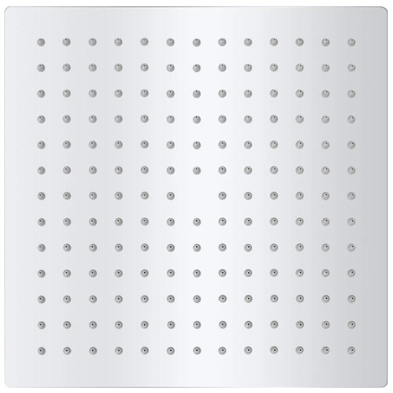 vidaXL Sprchová hlavica 2 ks nehrdzavejúca oceľ 25x25 cm