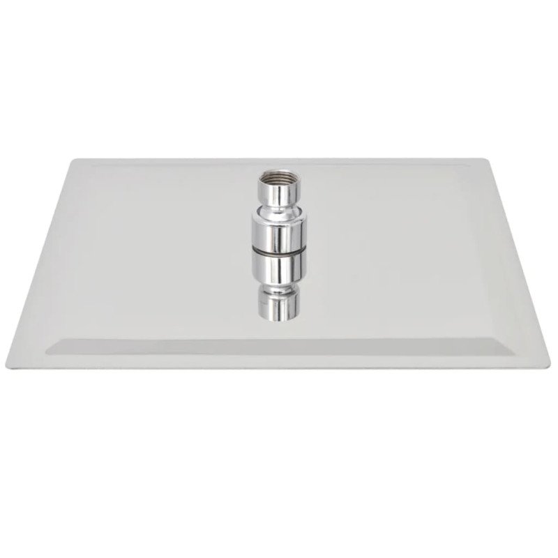 vidaXL Sprchová hlavica 2 ks nehrdzavejúca oceľ 25x25 cm