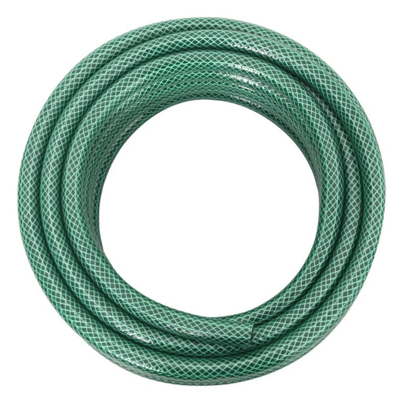 vidaXL Záhradná hadica, zelená 0,6" 30 m, PVC