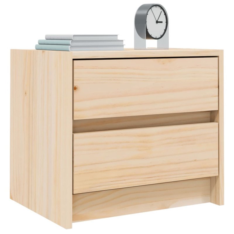 vidaXL Nočný stolík 40x31x35,5 cm masívne borovicové drevo