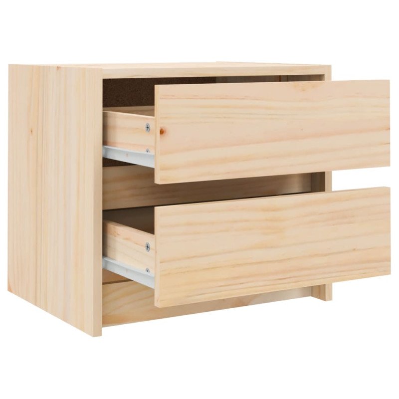 vidaXL Nočný stolík 40x31x35,5 cm masívne borovicové drevo