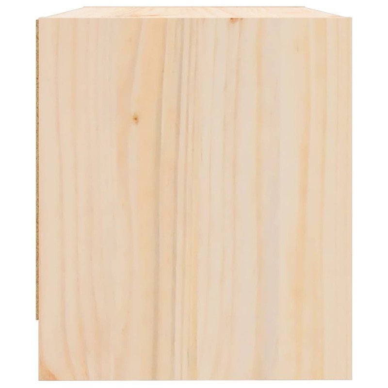 vidaXL Nočný stolík 40x31x35,5 cm masívne borovicové drevo