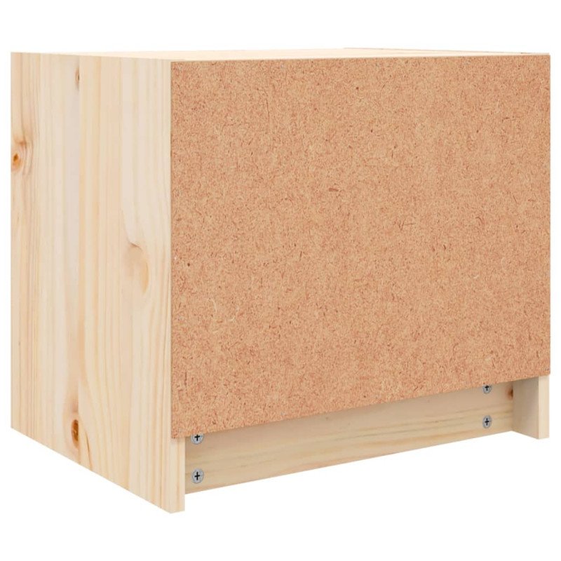 vidaXL Nočný stolík 40x31x35,5 cm masívne borovicové drevo
