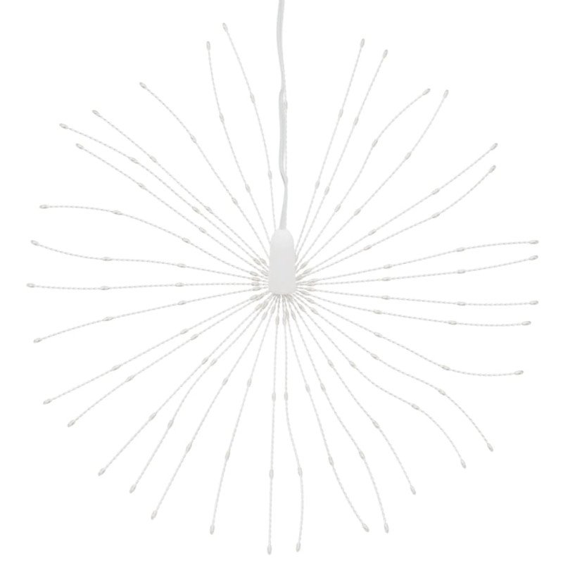 vidaXL Vianočná svietiaca hviezda 140 LED 4 ks studené biele 17 cm