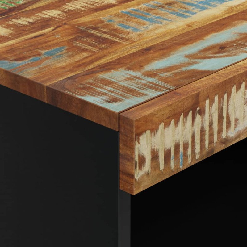 vidaXL Bočná skrinka 60x33x75 cm masívne recyklované drevo