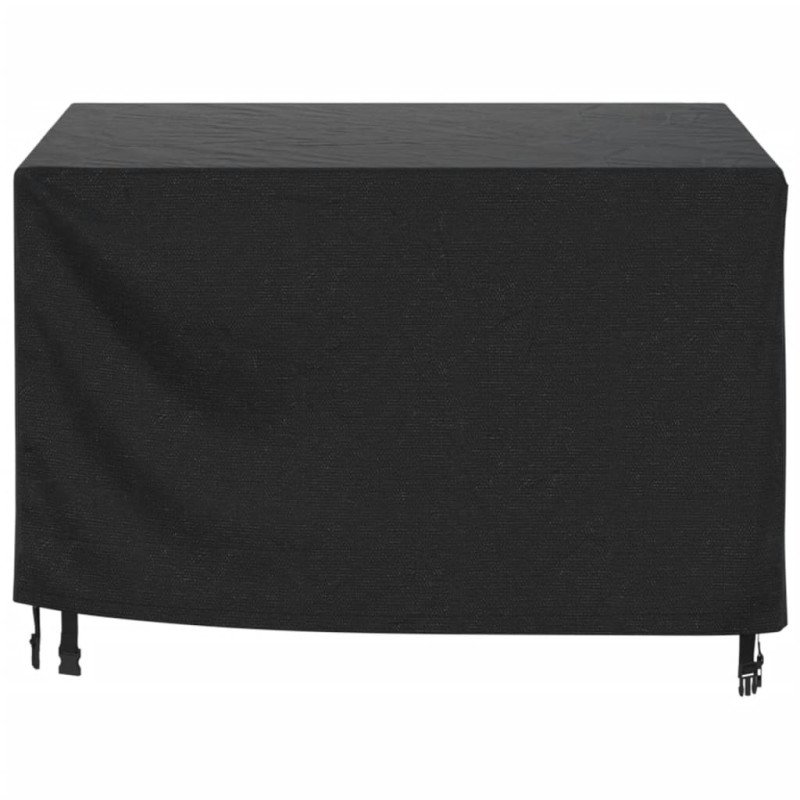 vidaXL Poťah na záhradný nábytok čierny 113x113x73 cm vodotesný 420D
