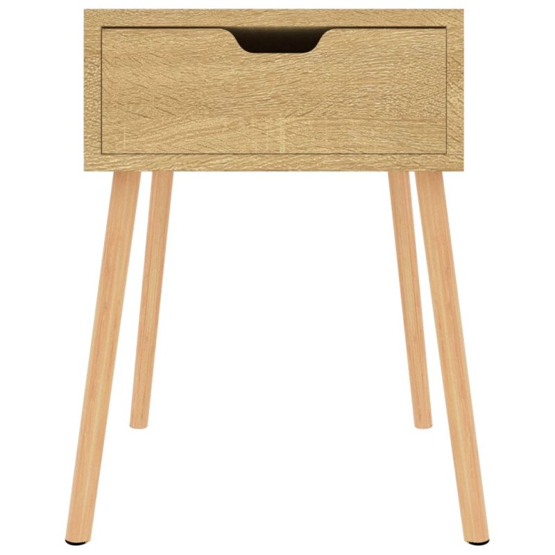 vidaXL Nočné stolíky 2 ks dub sonoma 40x40x56 cm drevotrieska