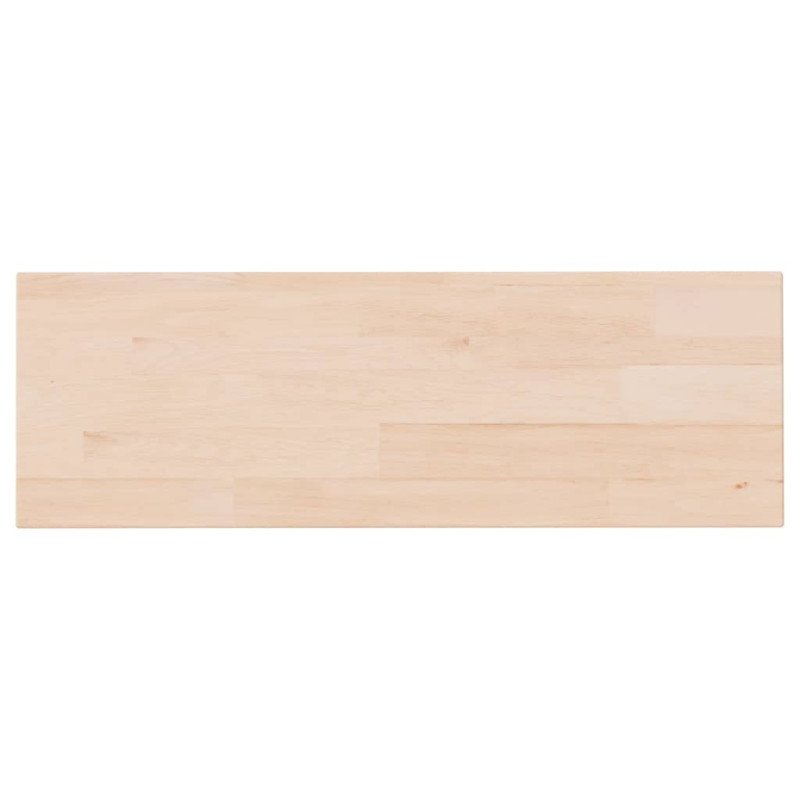 vidaXL Polica 60x20x1,5 cm neošetrený dubový masív
