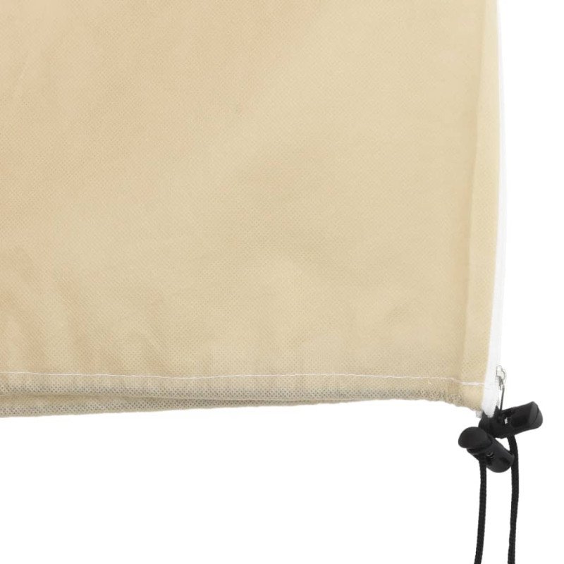 vidaXL Ochranný flísový kryt so zipsom 70 g/m² 2,36x2m