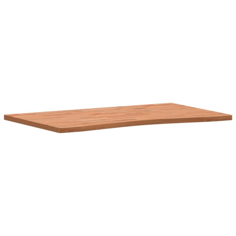vidaXL Stolová doska 100x(55-60)x2,5 cm masívny buk