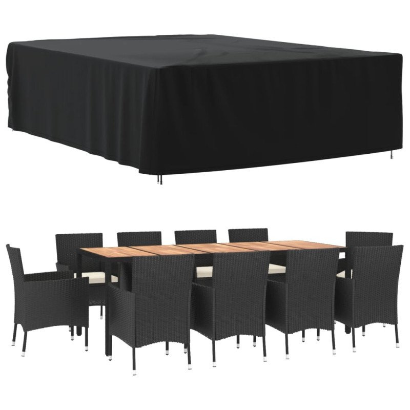 vidaXL Kryty na záhradný nábytok 2ks 350x260x90cm 420D oxfordská látka
