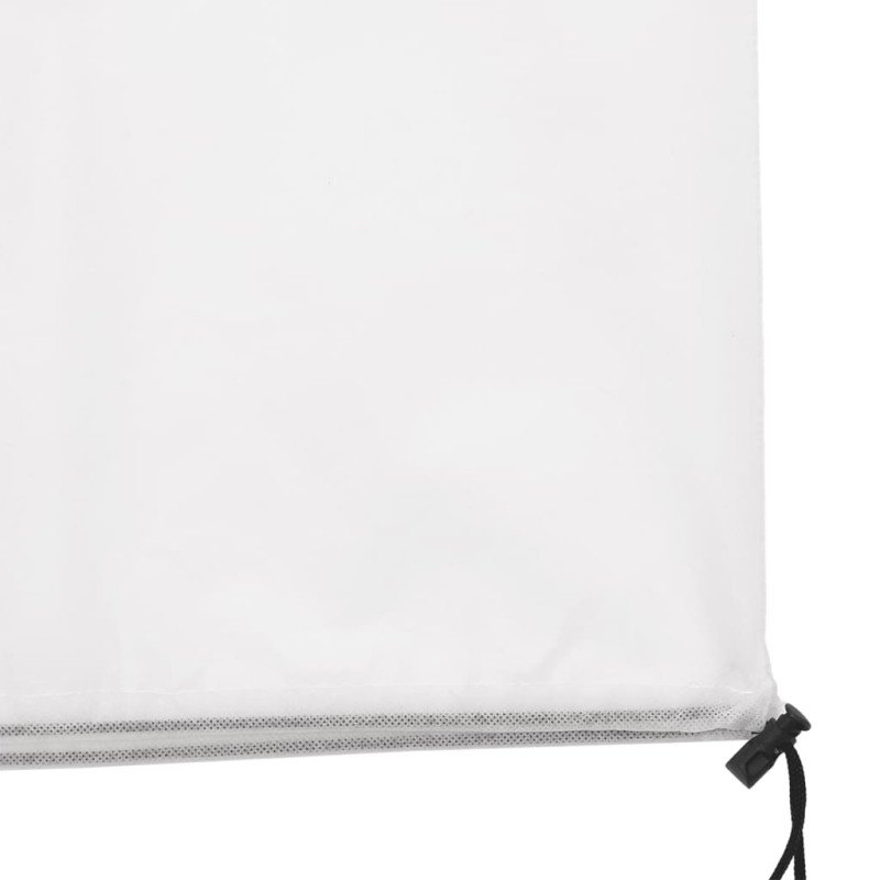vidaXL Flísový kryt so zipsom 70 g/m² 3,93x3,5 m