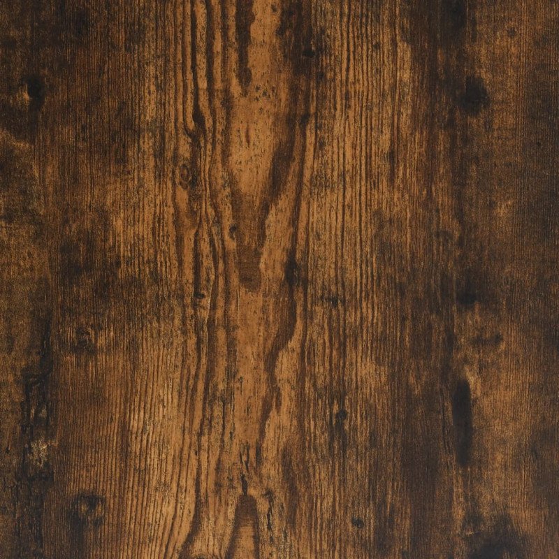 vidaXL Úložná lavička dymový dub 100x42,5x47cm kompozitné drevo
