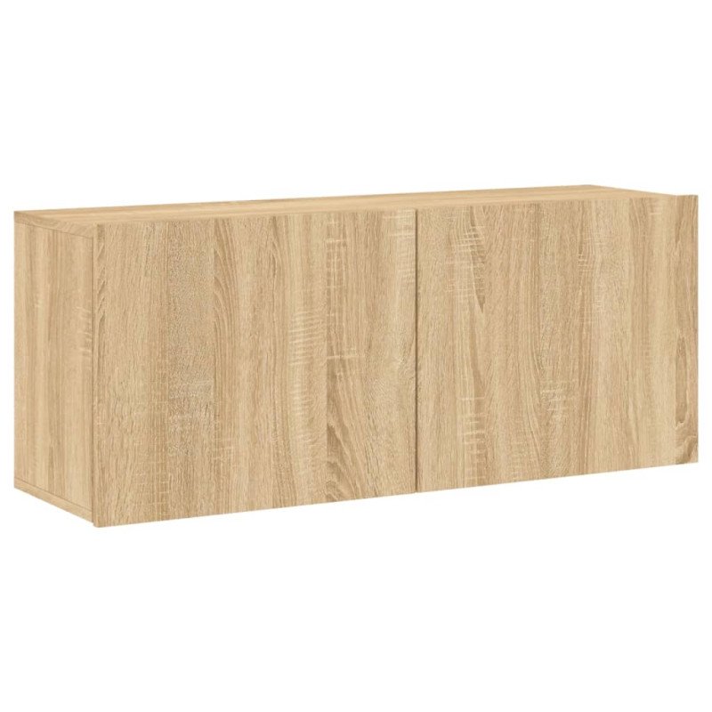 vidaXL TV skrinka nástenná dub sonoma 100x30x41 cm