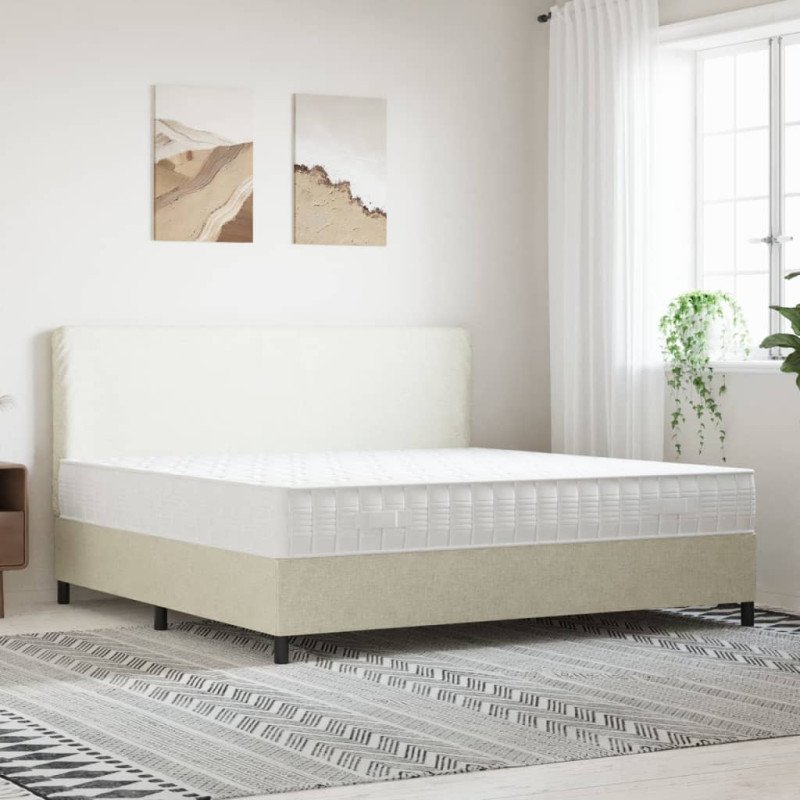 vidaXL Taštičkový pružinový matrac stredne tvrdý 200x200 cm