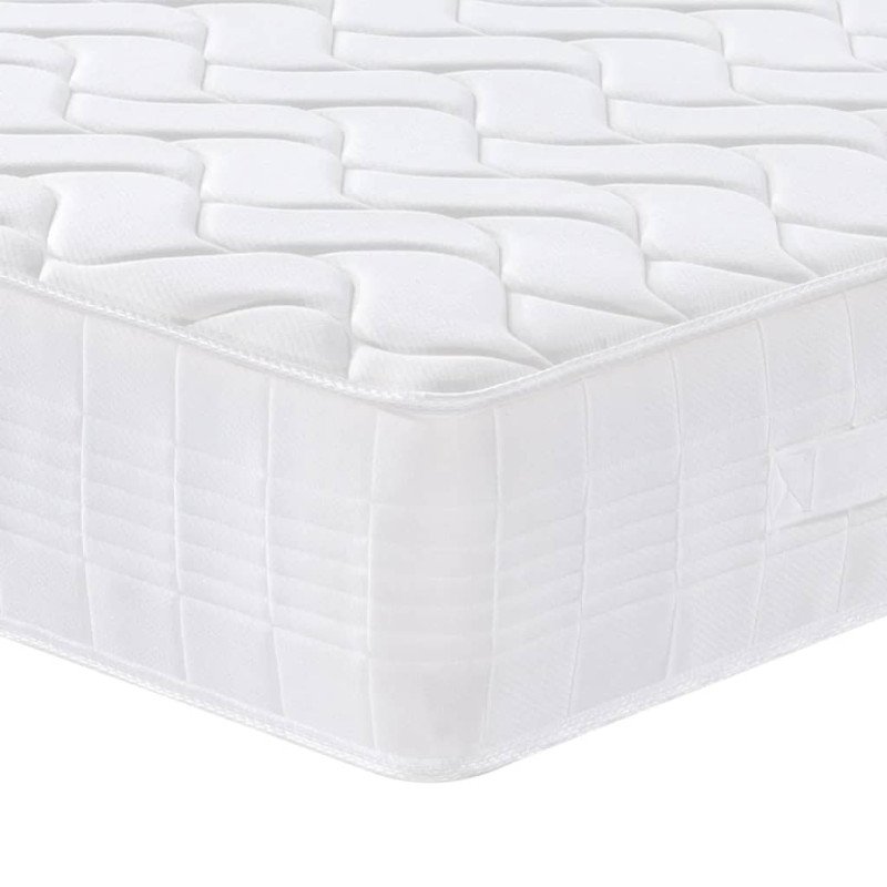 vidaXL Taštičkový pružinový matrac stredne tvrdý 200x200 cm