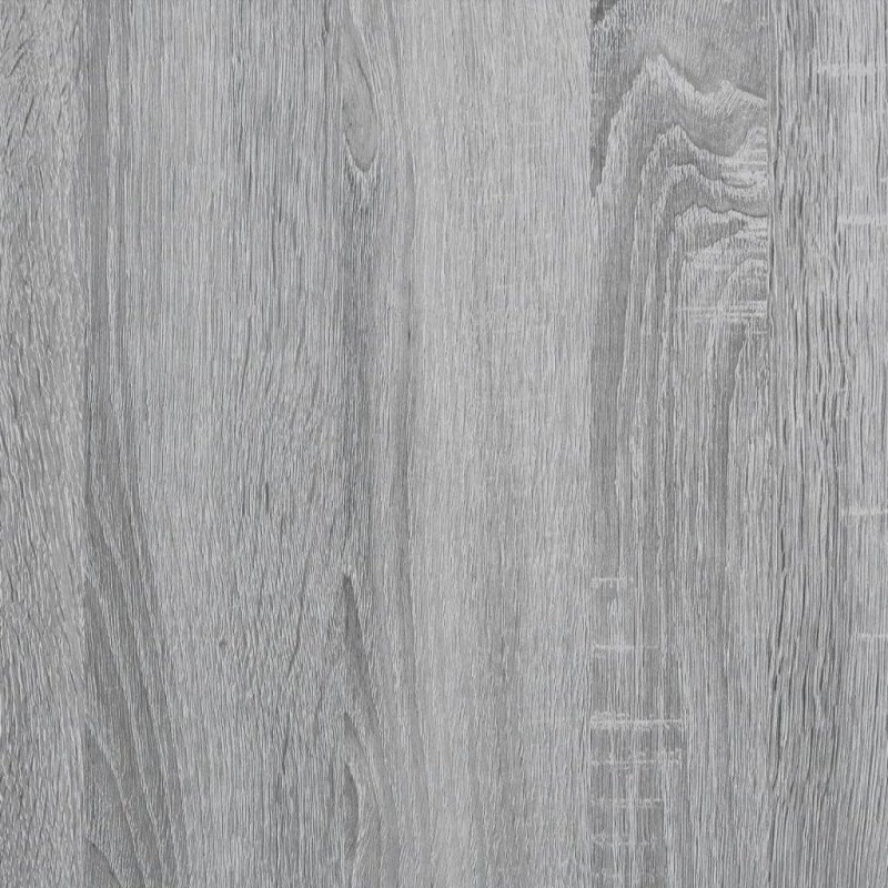 vidaXL TV skrinka sivá sonoma 102x40x41 cm komp. drevo práškovaná oceľ