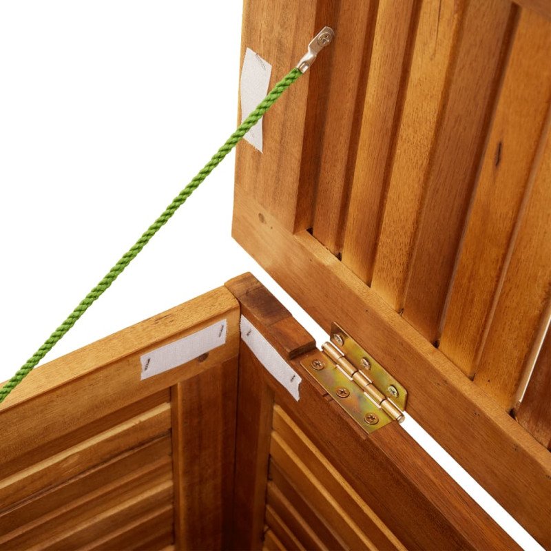 vidaXL Záhradný úložný box s mriežkami 113x50x56 cm masívna akácia