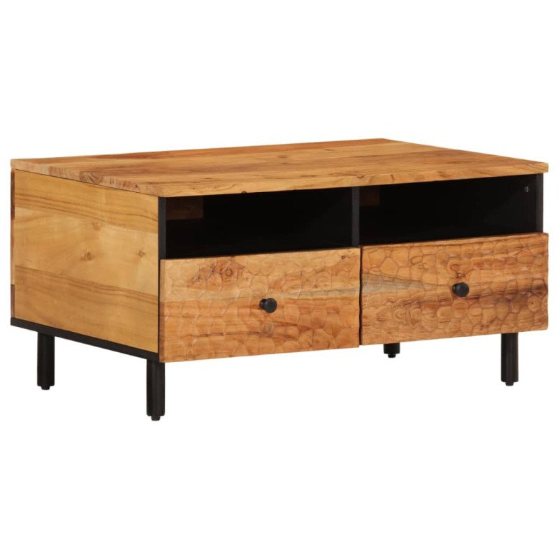vidaXL Konferenčný stolík 80x54x40 cm akáciový masív