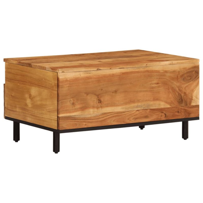 vidaXL Konferenčný stolík 80x54x40 cm akáciový masív