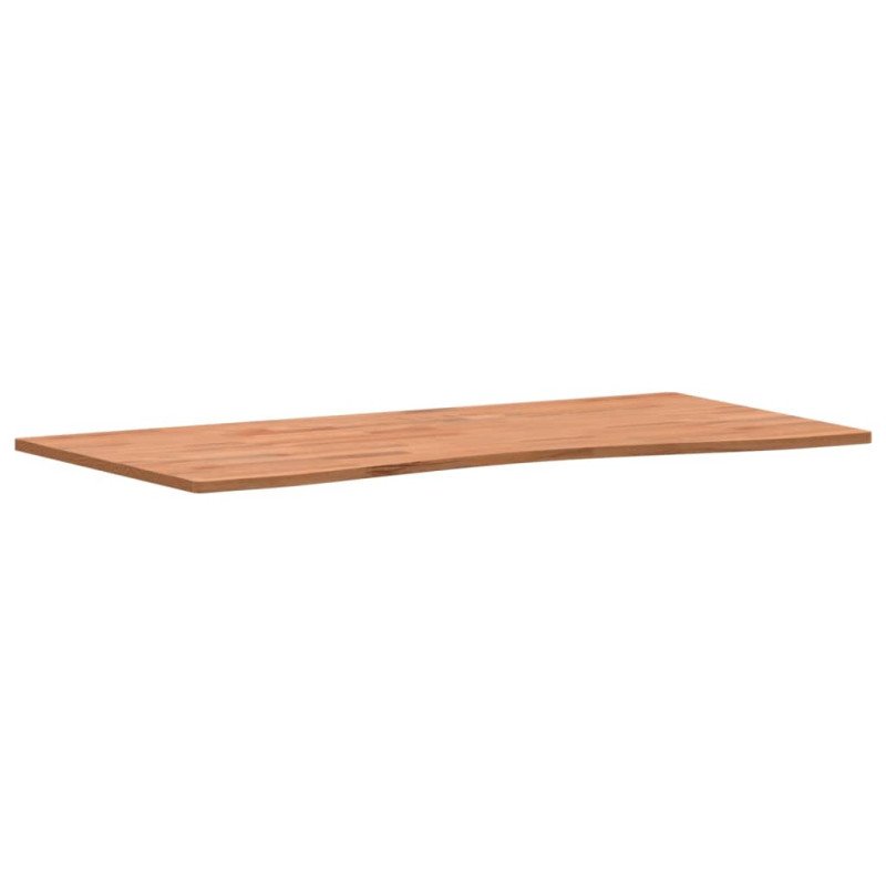 vidaXL Stolová doska 100x(45-50)x1,5 cm masívny buk