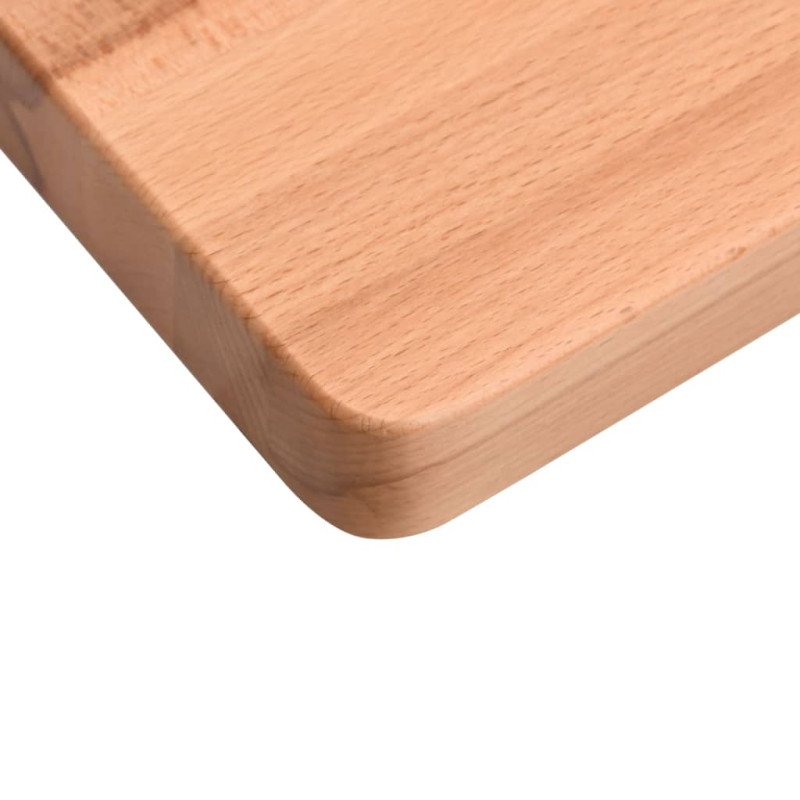 vidaXL Stolová doska 100x(45-50)x1,5 cm masívny buk