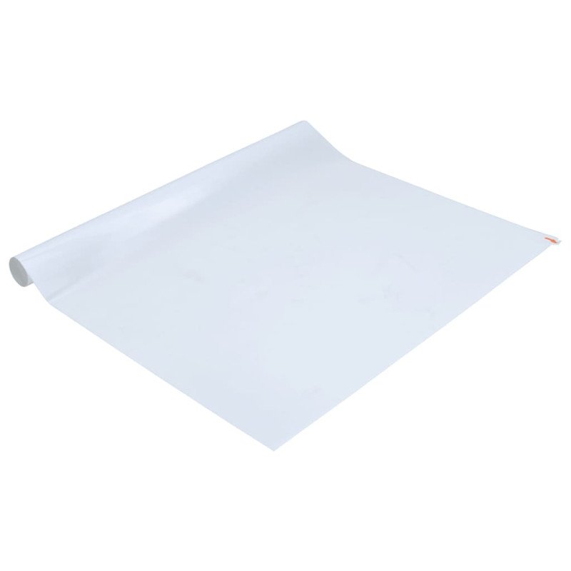 vidaXL Okenná fólia statická matná transparentná biela 60x2000 cm PVC