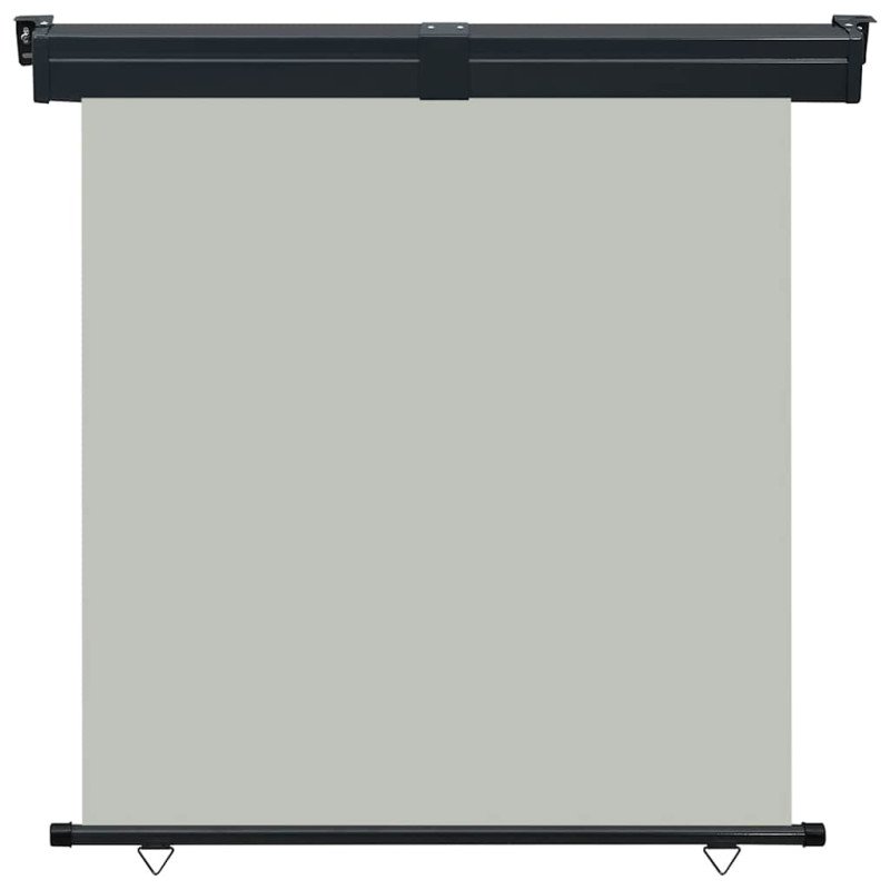 vidaXL Bočná markíza na balkón 160x250 cm, sivá