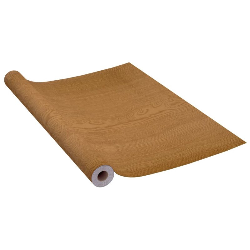 vidaXL Samolepiace fólie na dvere 2 ks svetlý dub 210x90 cm PVC