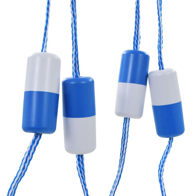 vidaXL Bezpečnostné predeľovacie lano do bazéna 6 m plast