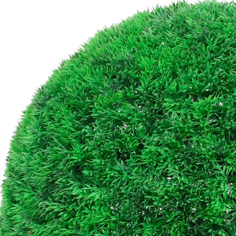 vidaXL Umelý krušpán v tvare gule 2 ks 45 cm