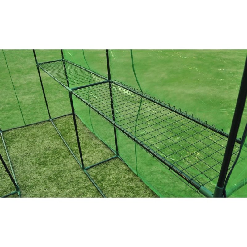 vidaXL Fóliovník s oceľovým rámom XL 