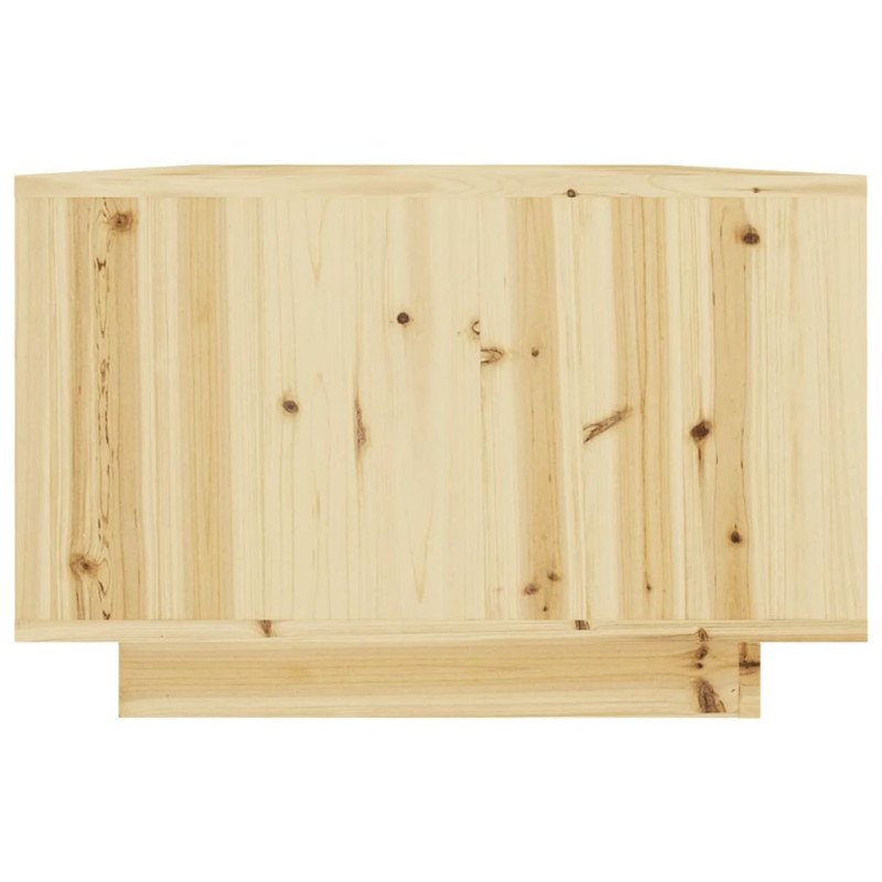 vidaXL Konferenčný stolík 110x50x33,5 cm jedľový masív