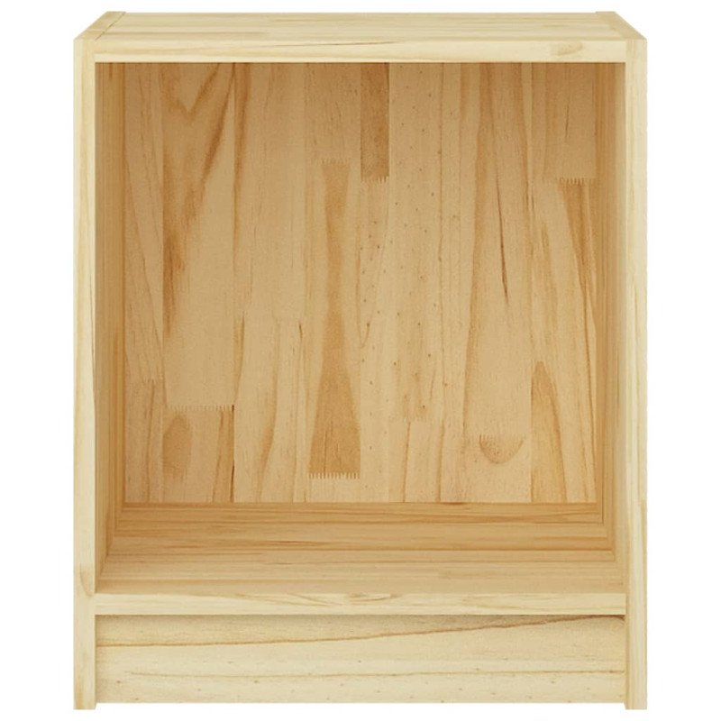 vidaXL Nočné stolíky 2 ks 35,5x33,5x41,5 cm, borovicový masív