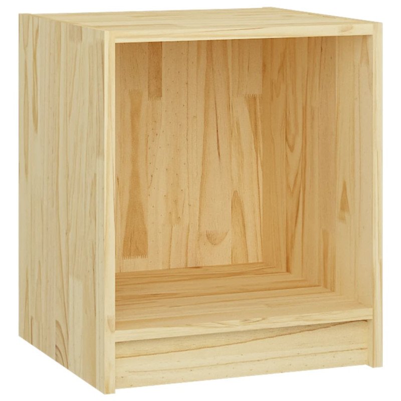vidaXL Nočné stolíky 2 ks 35,5x33,5x41,5 cm, borovicový masív