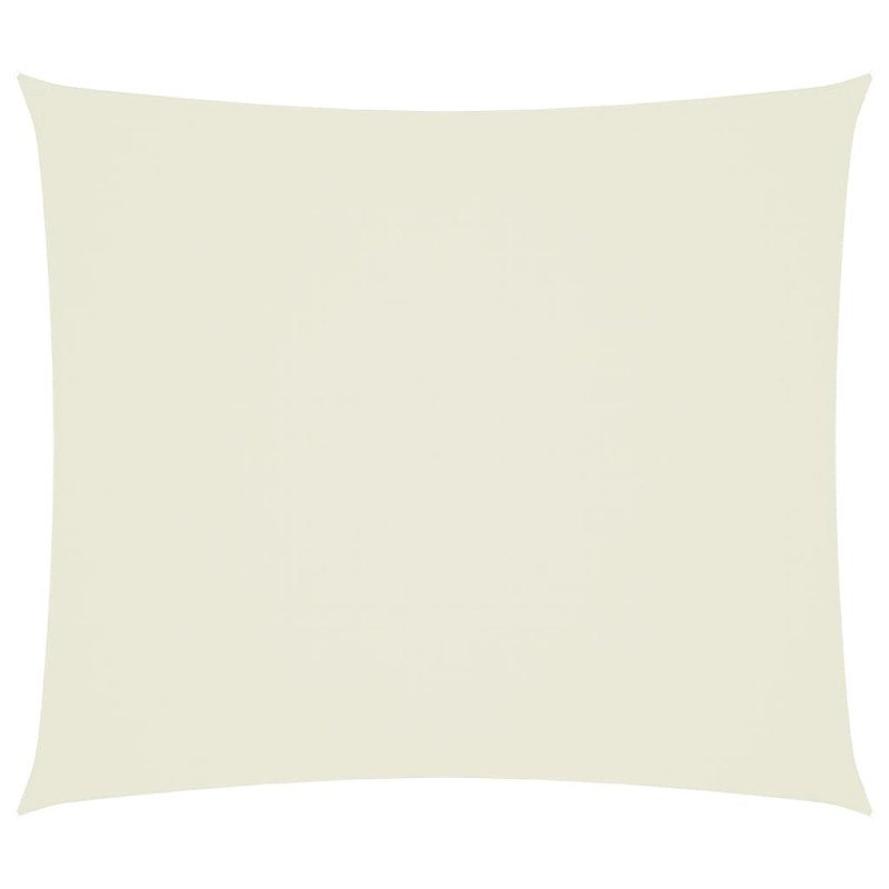 vidaXL Tieniaca plachta, oxford, obdĺžniková 2,5x3 m, krémová