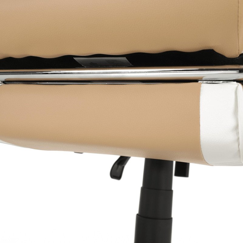 Kondela Kancelárske/herné kreslo, čierna/biela/béžová, OZGE 2 NEW + darček