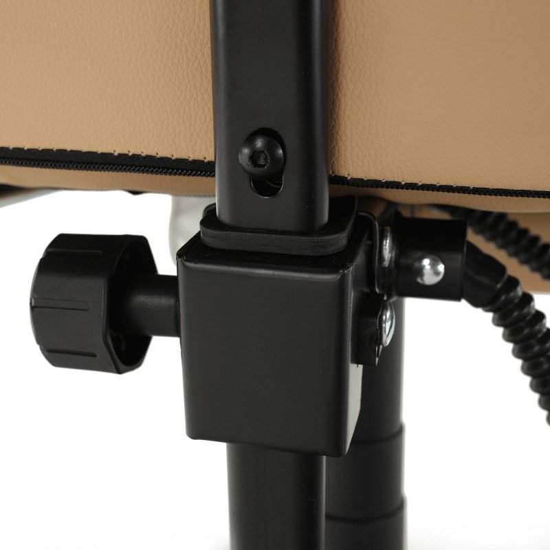 Kondela Kancelárske/herné kreslo, čierna/biela/béžová, OZGE 2 NEW + darček