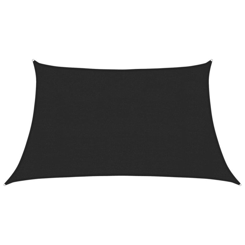 vidaXL Tieniaca plachta 160 g/m² čierna 3/4x2 m HDPE