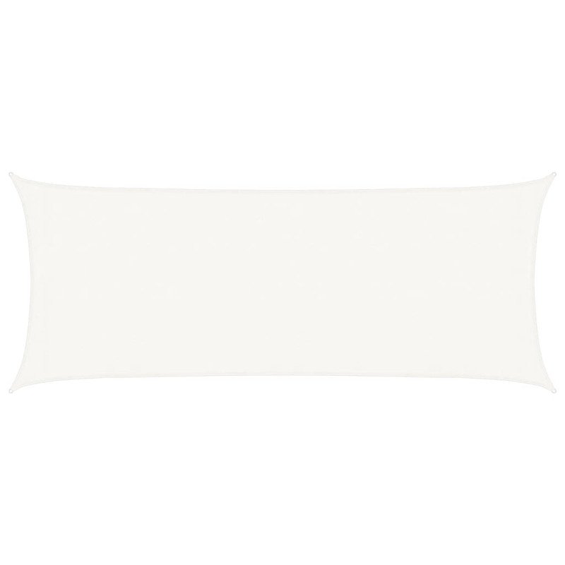 vidaXL Tieniaca plachta 160 g/m² biela 2x4,5 m HDPE