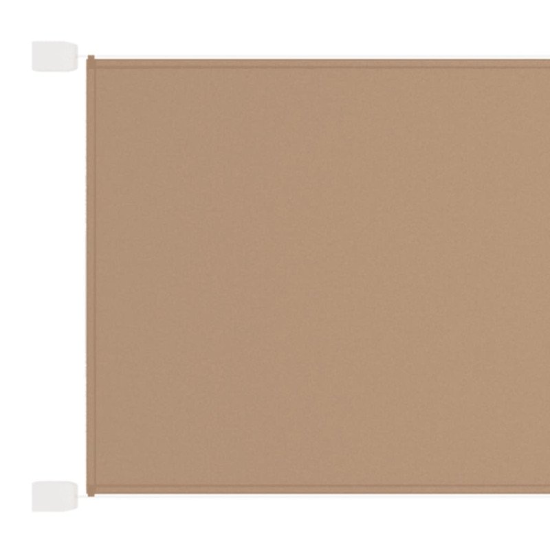 vidaXL Vertikálna markíza sivohnedá 140x600 cm oxfordská látka