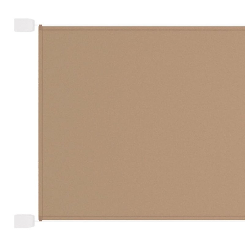 vidaXL Vertikálna markíza sivohnedá 250x360 cm oxfordská látka