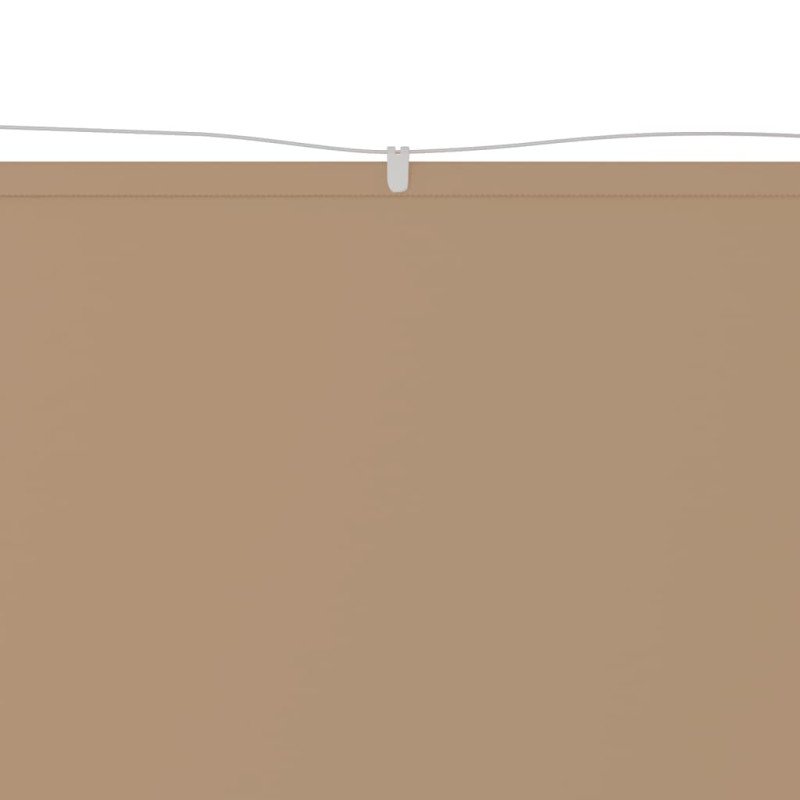 vidaXL Vertikálna markíza sivohnedá 250x360 cm oxfordská látka