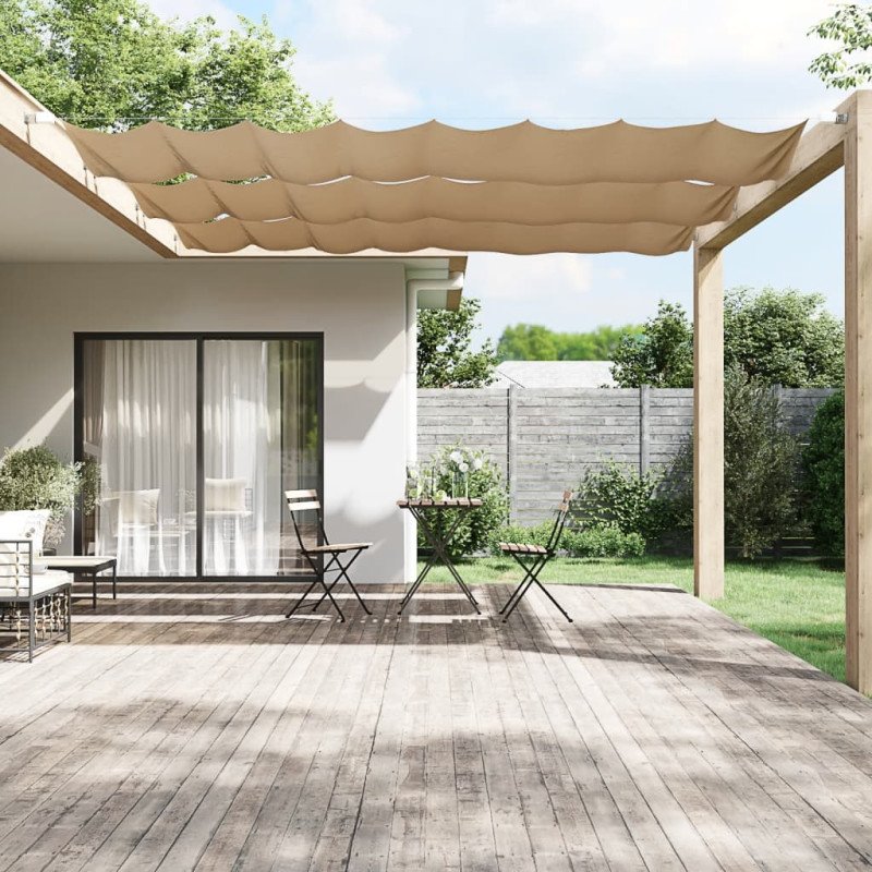 vidaXL Vertikálna markíza sivohnedá 60x360 cm oxfordská látka