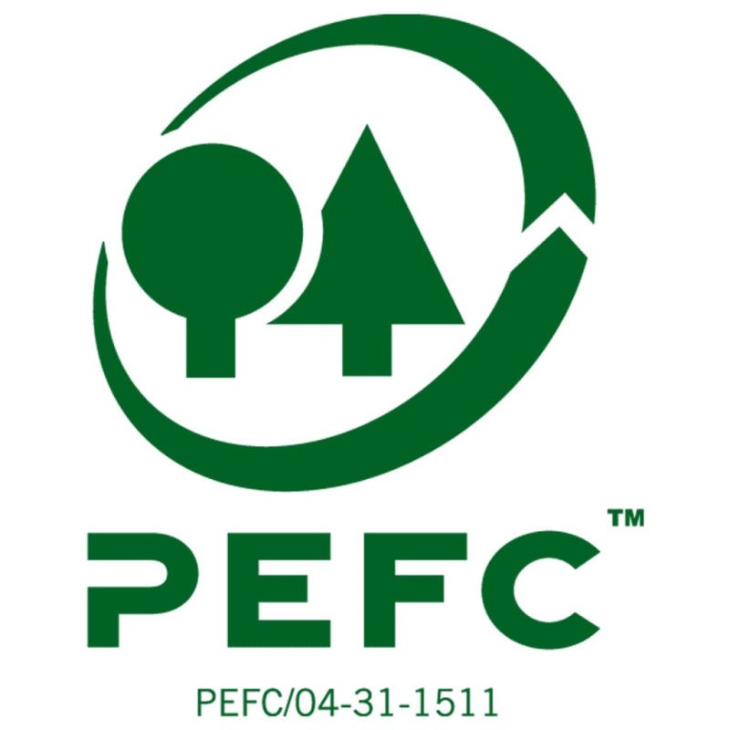 FMD Stojaca polica so 4 priehradkami farba dubu