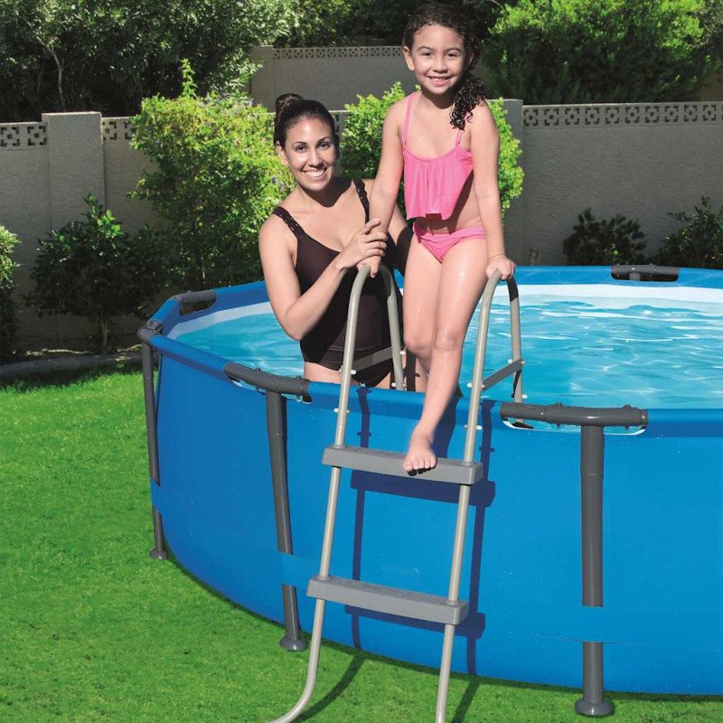 Bestway 2-stupňový bazénový rebrík Flowclear 84 cm 