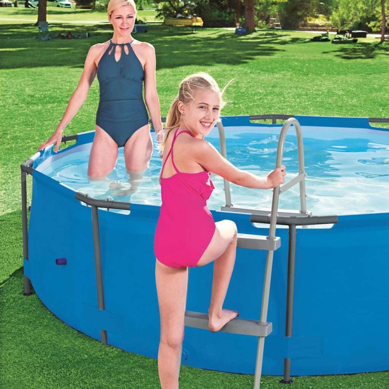 Bestway 2-stupňový bazénový rebrík Flowclear 84 cm 